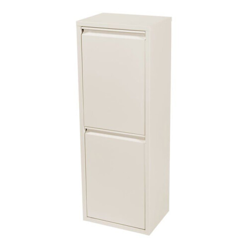 Wandrecyclebak 2 x 14 liter wit 03_0010392