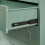 Commode - HELLOSHOP26 - Modèle industriel - 4 tiroirs spacieux - Acier gris mat - 92x80x40 cm 6