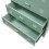 Commode - HELLOSHOP26 - Modèle industriel - 4 tiroirs spacieux - Acier gris mat - 92x80x40 cm 5