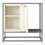 Buffet - HELLOSHOP26 - Modèle 70x72x35 cm - Acier Gris - Étagère réglable - Style Classique 4