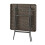 Mesa de camping plegable 78 x 78 x 74 cm efecto madera marrón 03_0011000 4