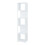 Libreria 185 x 38 x 38 cm bianco 03_0008985 1