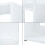 Libreria 185 x 38 x 38 cm bianco 03_0008985 3