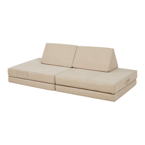 Divano poltrona da gioco 5 pezzi 150 x 66 x 46 cm velluto 1