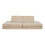Divano poltrona da gioco 5 pezzi 150 x 66 x 46 cm velluto 5