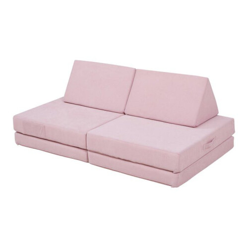 Divano poltrona da gioco 5 pezzi 120 x 66 x 46 cm velluto a coste 1