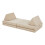 Divano poltrona da gioco 5 pezzi 150 x 66 x 46 cm velluto 4