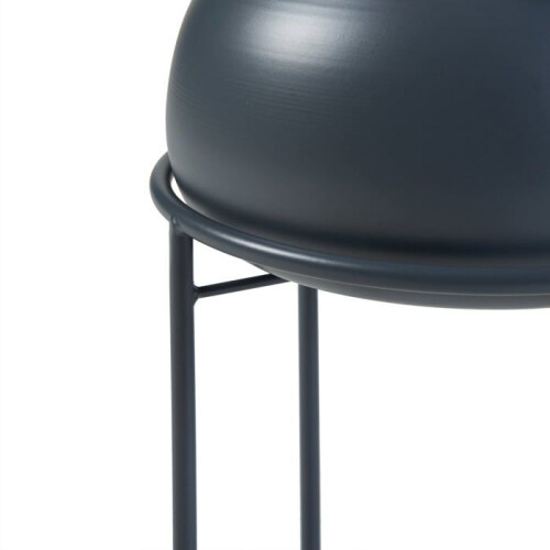 Supporto per piante stile intramontabile 38 x 24 cm nero 03_0010353 2