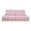 Divano poltrona da gioco 5 pezzi 120 x 66 x 46 cm velluto a coste 5