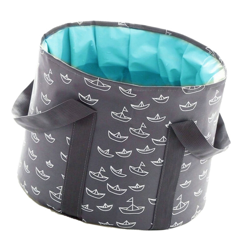 25L Collapsible Foot Bath Basin â Portable Travel Foot Spa, 350x350x280mm