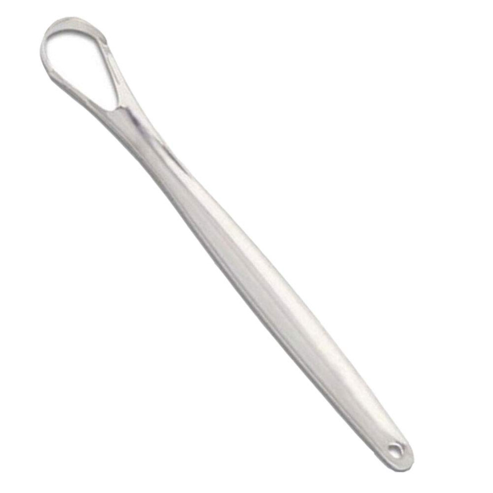 Stainless Steel Tongue Cleaner and Scraper for Adults Fresh Breath Oral Hygiene Tool