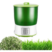 Automatic Bean Sprouts Machine with Smart Growth Control, NoSoak Planting for Quick Home Sprouting