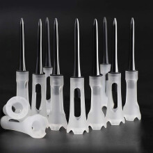 Golf Tees 25Pack 83mm Plastic Soft Rubber Bent Design LowResistance Improves Ball Flight And Tee Lifespan