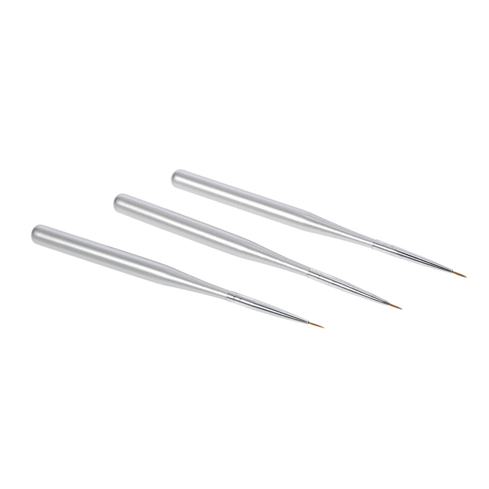 3 teile/satz Professionelle Acryl Nail art Pinsel