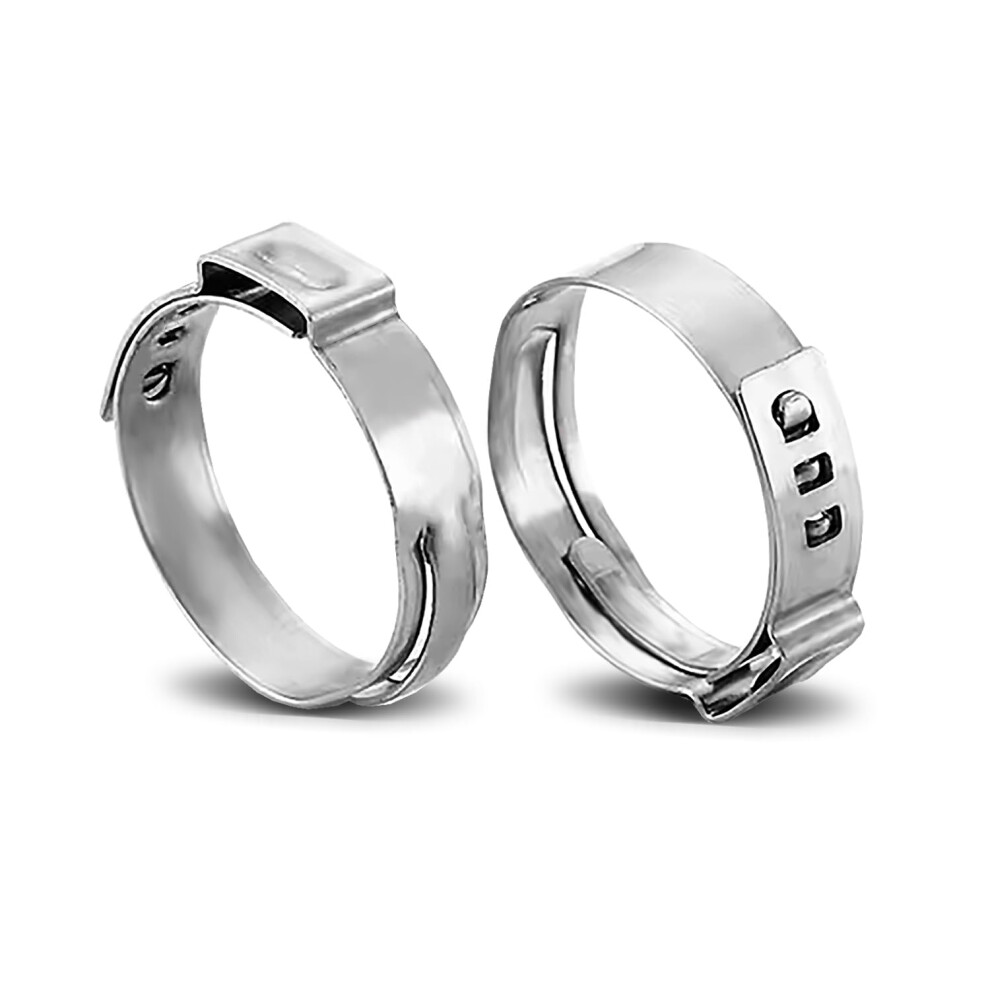 25Pcs 304 Stainless Steel Hose Clamps 27.630.8Mm Leakproof Rust Resistant For Plumbing And Auto 9426802685930