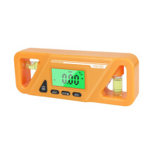 Digital Level Angle Gauge With Magnetic Base For Precision Angle And Slope Conversion In Woodworking Miter Saws