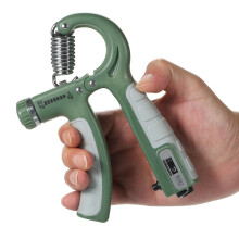 Adjustable Hand Grip Strengthener 5-60kg with Counter, 15x10cm