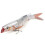 TARUOR 140mm Mehrsegmentiger Schwimmköder, sinkend, mit 8 Gelenken, Angelköder 7
