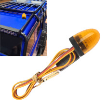 13x17mm LED RC Car Police Light Remote Controlled Yellow 1:10