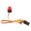 10x15mm RC Car LED Light - 5 Modes Remote Control Red Warning 1