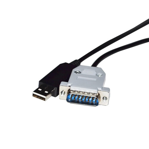 USB to RS232 DB15 Male Serial Cable 3m FT232RL Chip Speed Stable Data Transfer 1