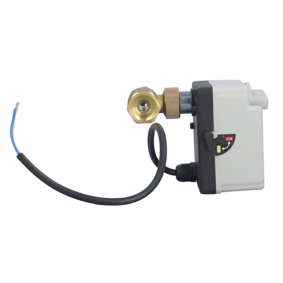 Motorized Ball Valve Dn15 2 Wire Auto Manual 2 Way Normally Closed Dc12-24V 9321374296099