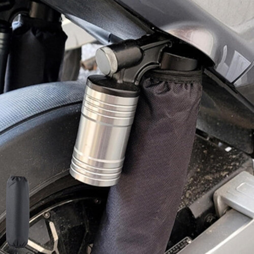 Motorcycle Fork Protector Waterproof Shock Absorber Cover 27cm Dustproof Front Fork Guard 1