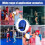 Boxing Pads Maya Hide Leather Hook Jab Training Pads, Curved Focus Mitts, Adjustable Strap Boxing Mitts 3