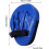 Boxing Pads Maya Hide Leather Hook Jab Training Pads, Curved Focus Mitts, Adjustable Strap Boxing Mitts 4