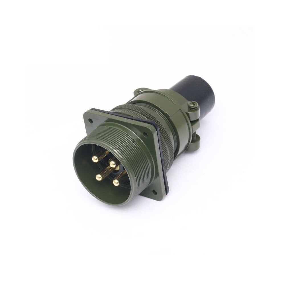 Military Aviation Connector With Secure Locking Mechanism, Weatherproof Milspec Plug Socket 9053599995692