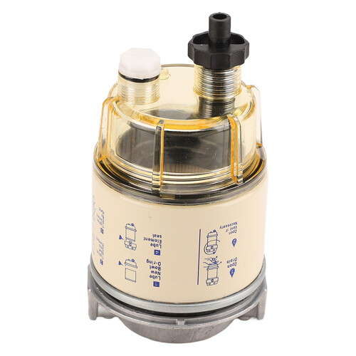 High Durability R12T Fuel Filter with 2 Holes Water Separating Efficiency