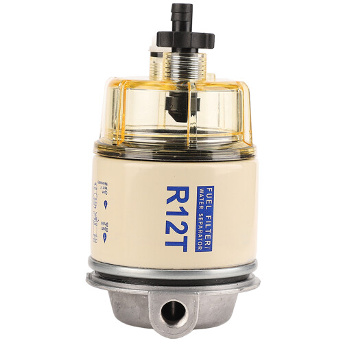 High Durability R12T Fuel Filter with 2 Holes Water Separating Efficiency 2