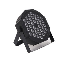 Lumières de scène colorées à 36 LED avec télécommande, IP25, noir, 17,8x17,5x5 cm