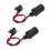 2Pcs DC 12‑24V Female Car Cigarette Lighter Socket 8A 30cm Cable 9