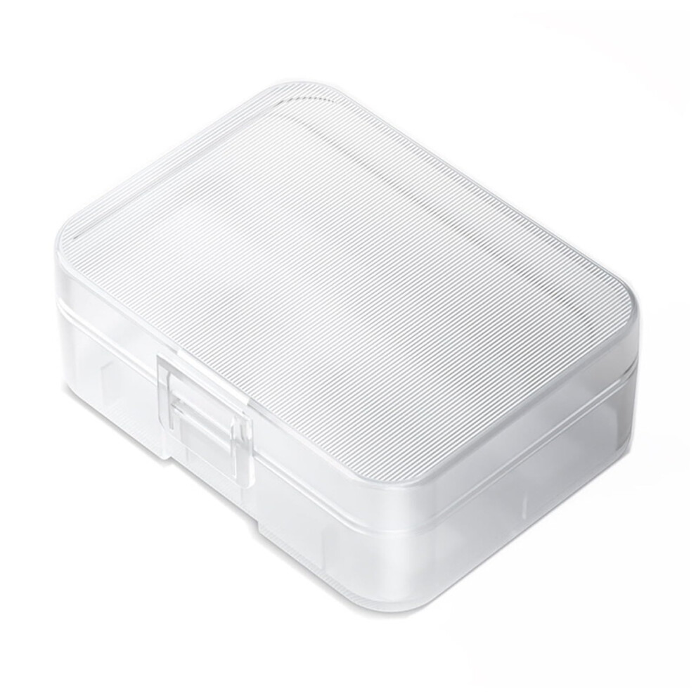 18500 Battery Case With Shock Resistant Protection And Secure Lock, Compact Storage For Travel 9189345408359
