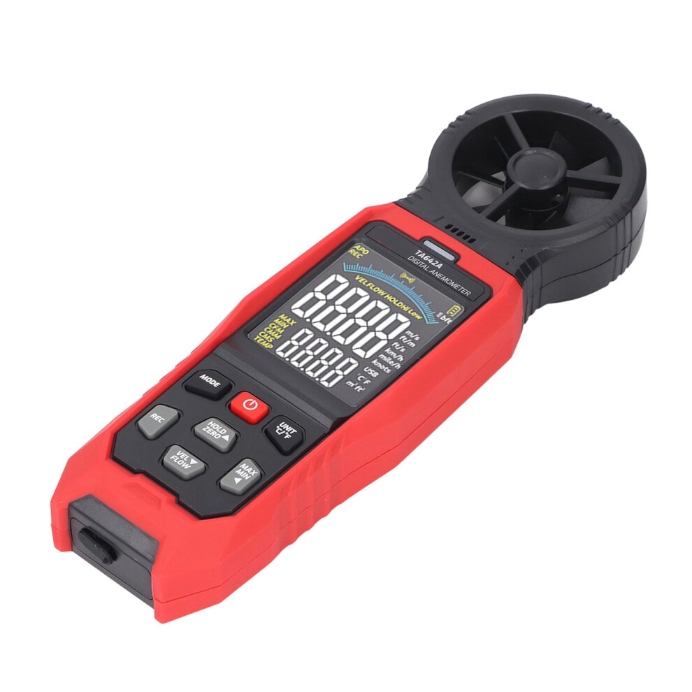 Handheld Digital Anemometer Wind Speed Meter With Data Lock For Outdoor And Hvac Use 9199774621939