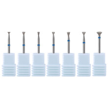 35Ud Accesorios De Taladro De Plata Brocas Para Manicura