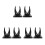 6Pièces Support Scanner Portable Noir Base Stable Usage Supermarché 6