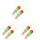 6Ud Silbatos Infantiles Multicolor Para Estimulación Y 2