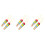 6Ud Silbatos Infantiles Multicolor Para Estimulación Y 4