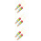 6Ud Silbatos Infantiles Multicolor Para Estimulación Y 8