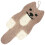 3Ud Tapetes Para Rayar De Sisal Caqui 3