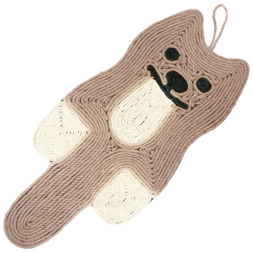 3Ud Tapetes Para Rayar De Sisal Caqui 2