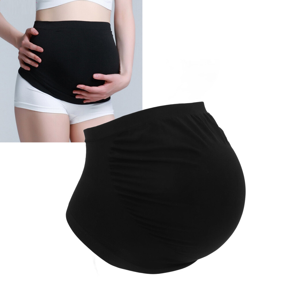 Warming Maternity Belly Belt Breathable Pregnancy Support Waist 33.5-37.4in M
