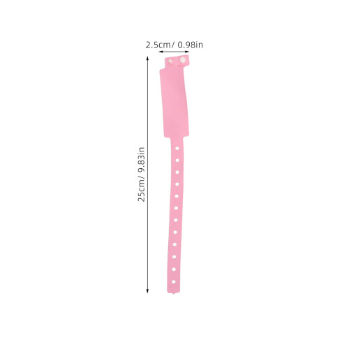 5Ud PVC Multicolor Para Hospital Con Banda Ajustable Y Cómoda 1
