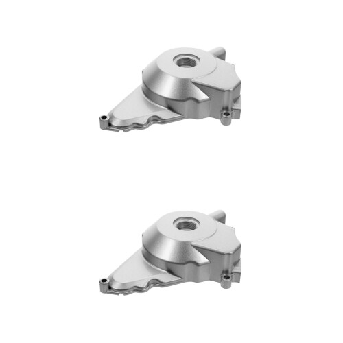 2Ud Cubierta Lateral Motor Aluminio Resistente Para Offroad Trail 2