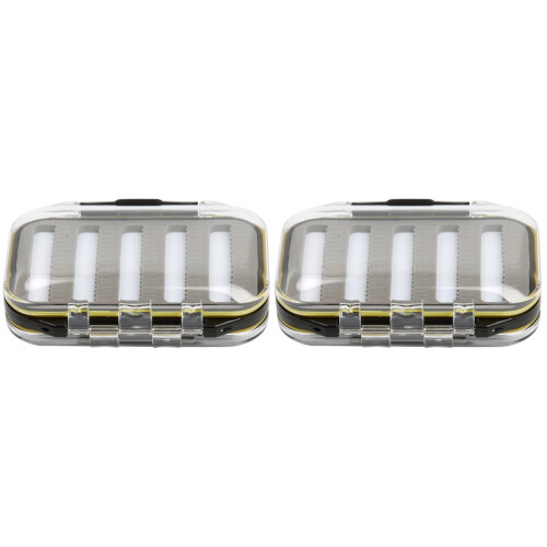 2Ud Caja Portátil Impermeable Doble Para De Pesca 1