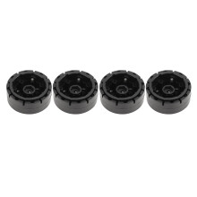 RC-Radnabe 1,9 Zoll Nylon Beadlock-Felge für Traxxas Axial SCX10 D90, 4 Stück