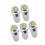 Plant Nursery Pot Transparency Plastic Seedling Stater-5 sets 1