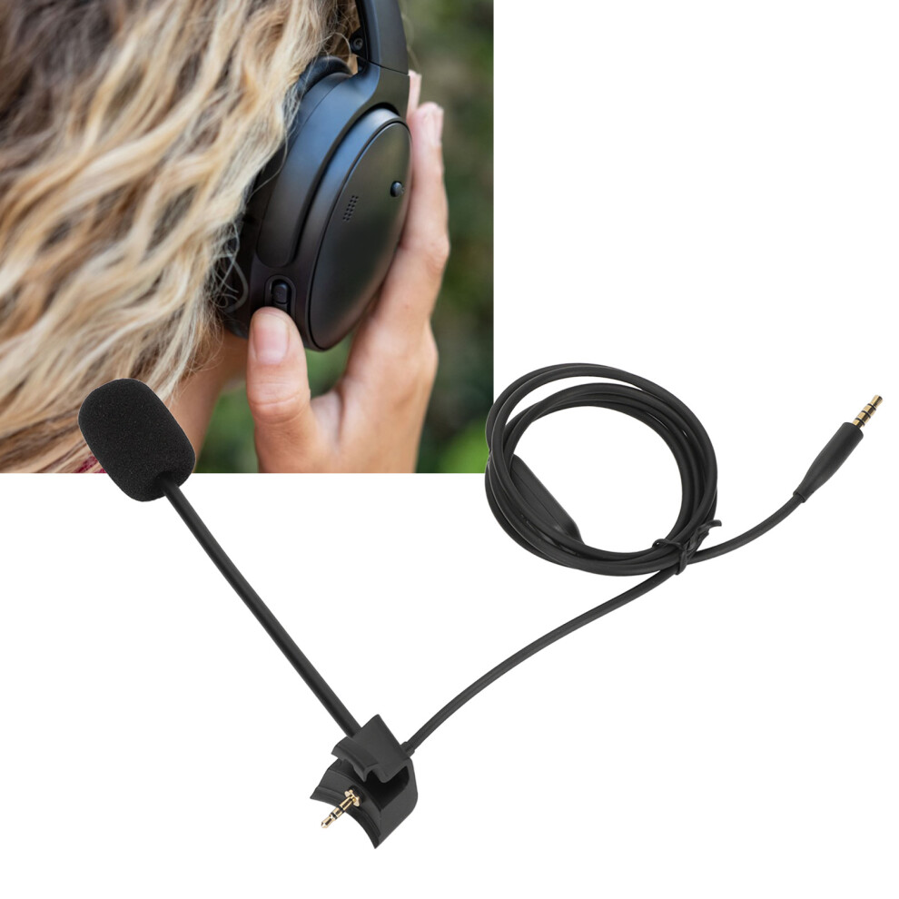 Qc45 Boom Microphone Cable With On/Off Switch For Noise Cancelling Headsets 7891374300062